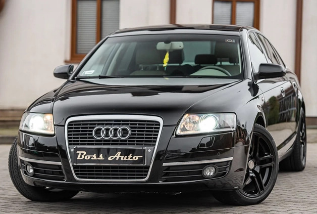 Audi A6 cena 27900 przebieg: 202123, rok produkcji 2007 z Łobżenica małe 407